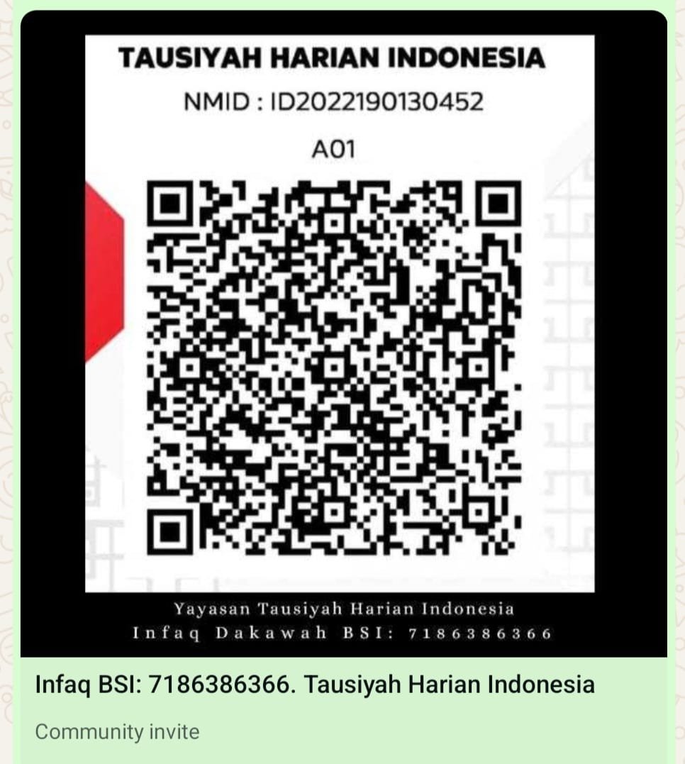 QRIS Donasi Yayasan Tausiyah Harian